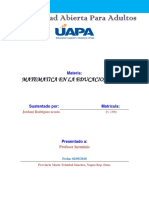 Reporte II Matematica