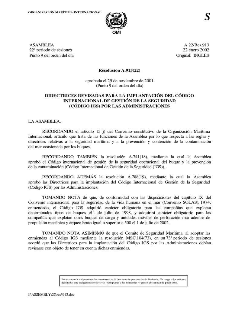 directrices-codigo-ism-pdf-prueba-evaluaci-n-business