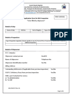 029 Application Form - MLC Inspection