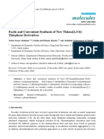 Facile and Convenient Synthesis of New Thieno (2,3-b) - Thiophene Derivatives PDF