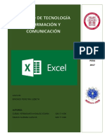 Modulo de Maicrosof Excel T.I.C