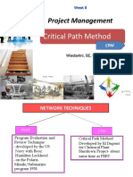 Project Management: Critical Path Method