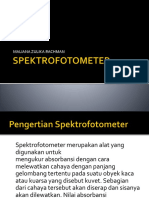 Spectro Foto Meter