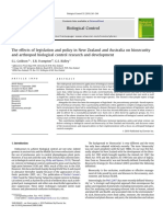 Biological Control: S.L. Goldson, E.R. Frampton, G.S. Ridley