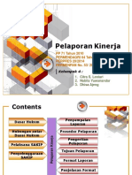 Pelaporan Kinerja: PP 71 Tahun 2010 PERMENDAGRI 64 Tahun 2013 PERPRES 29/2014 PERMENPAN No. 53/ 2014