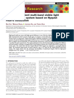 Spectrally Efficient Multi-Band Visible Light Communication System Based On Nyquist PAM-8 Modulation