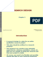 Chapter 3 - Research Design