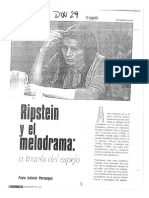 PARANAGUÁ - Ripstein y El Melodrama - A Través Del Espejo
