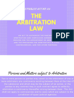 Arbitration Law (RA 876) (1)