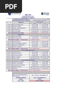 Hoja de rifa. reciente