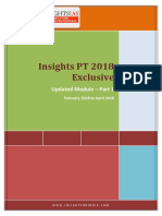 Insights PT 2018 Exclusive Updated Module Part 1
