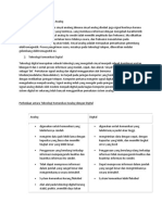 Teknologi Komunikasi Analog