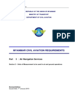 MCAR Part 5 Section 5 Units of M 2013