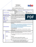 Daily Instructional Plan: Leyte Division