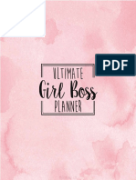 Ultimate Girl Boss Planner - Freebie