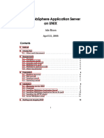 Websphere Unix