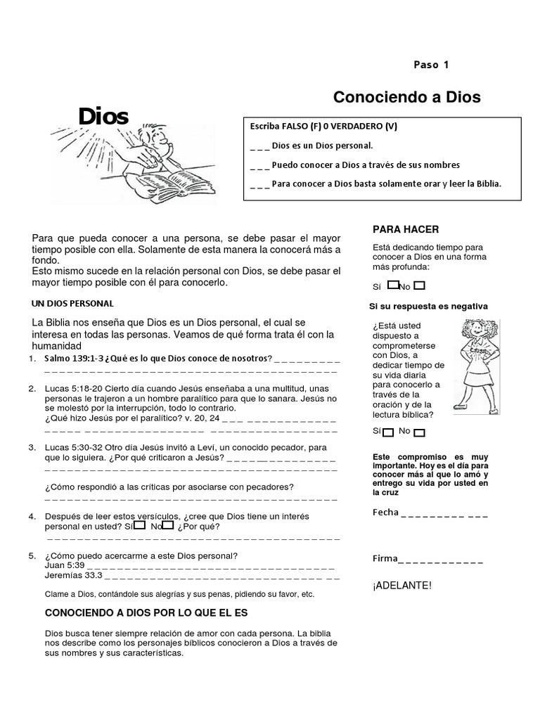 Conociendo a Dios a través de la oración | PDF | Oración | Jesús