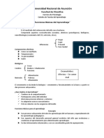 Funciones Basicas Del Aprendizaje