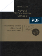 Nestle Aland Novum Testamentum Graece 28 PDF