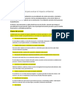 Metodología General para Evaluar El Impacto Ambiental.: Etapas Del Proceso