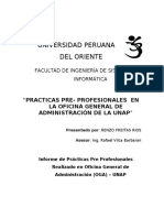 60805356 Presentacion Del Informe de Practicas