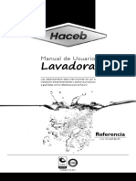 Lavadora Assento 660 PL PDF