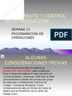 Planeamiento y Control de La Producción