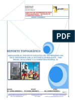 Reporte Topografico PDF