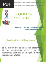 CLASE 1 Y 2 Introducción a La Bioquímica