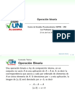 Sesión8.1 Operacíon Binaria