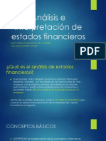 Análisis e Interpretación de Estados Financieros