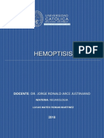 Hemoptisis - Lucas Roman