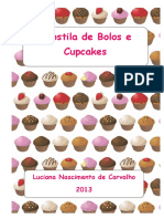 Apostila de Bolos e Cupcakes - Luciana Nascimento de Carvalho