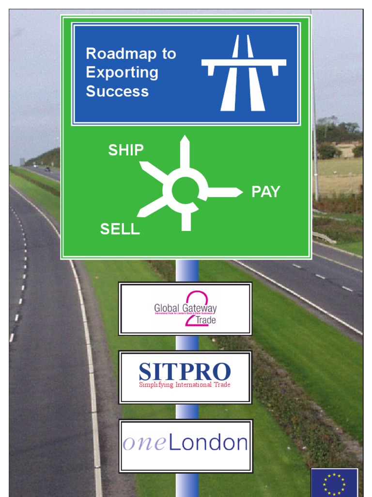 Sitpro: Roadmap To Exporting Success | PDF | Exports | Payments