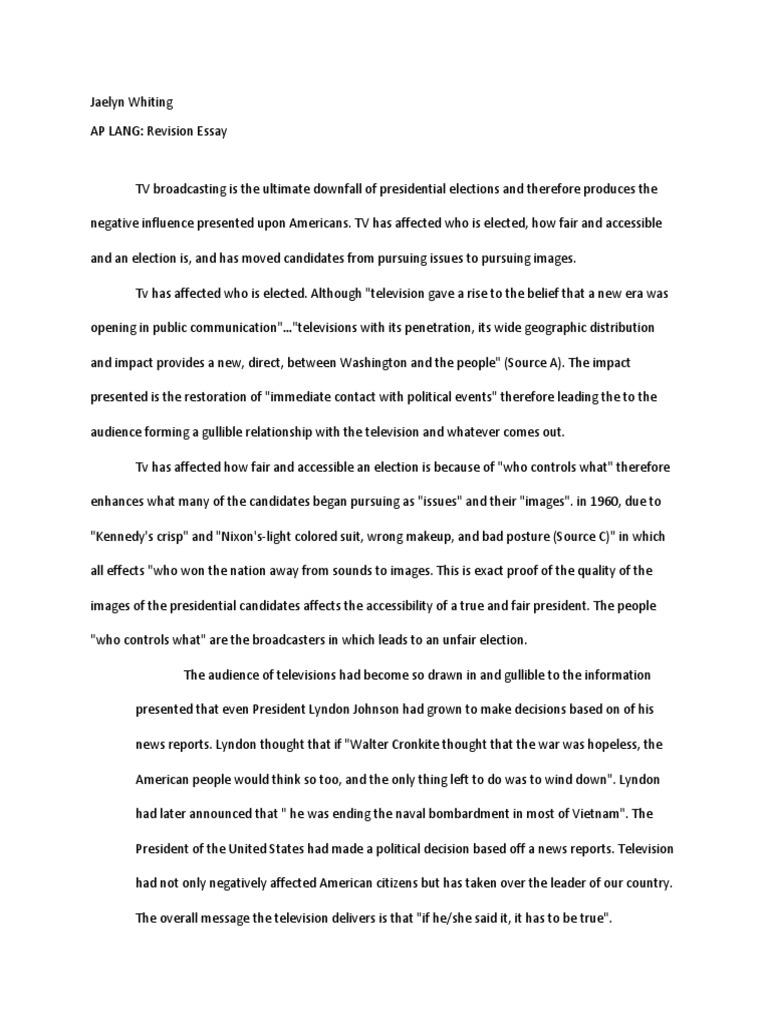 Synthesis essay example image