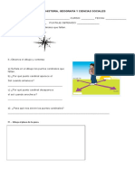 PRUEBA DE HISTORIA 3° Como Me Ubico en El Planeta