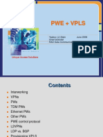 PWE+VPLS