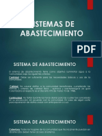 Sistemas de Abastecimiento Nuevo