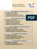 Listado de Tutorias-Segundo