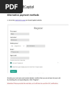 Alternative Payment Methods