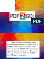 Convertidor de PDF