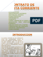 Contrato de Cuenta Corriente (Diapositivas)