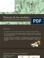 Historia de Las Medidas