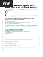 How To Install Linux, Apache, Mysql, PHP (Lamp) Stack On Debian 9 Stretch