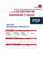 PGSSO 2018 Trituracion y Servicios S.A