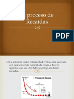 El Proceso de Recaídas