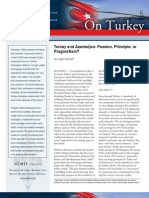 Turkey and Azerbaijan: Passion, Principle, or Pragmatism?