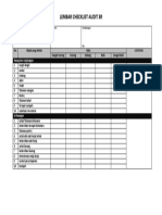 Checklist 3R For Audit