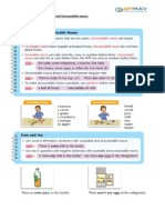 Summary Worksheet - Gastronomía I