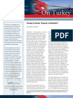 Turkey's Kurds: Toward A Solution?